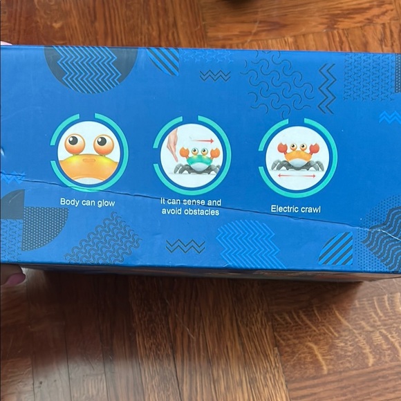 Electric Induction Cute Crab Toy - as is - Picture 2 of 3